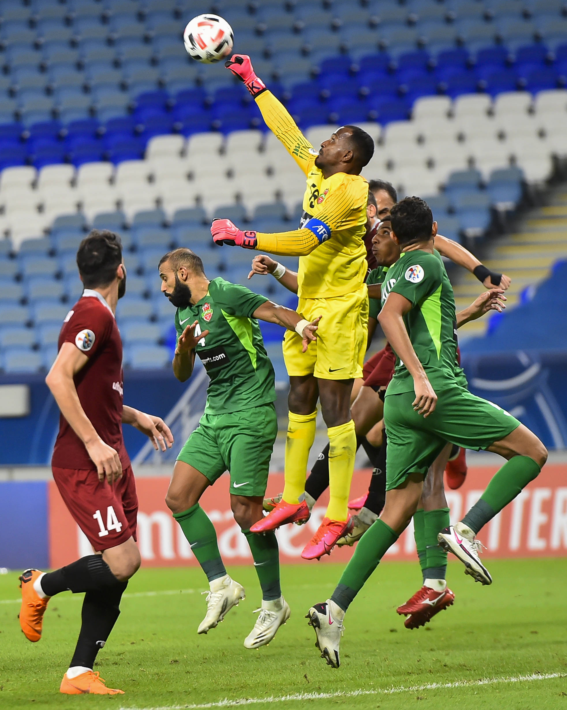 阿联酋豪门阿赫利队晋级亚冠淘汰赛